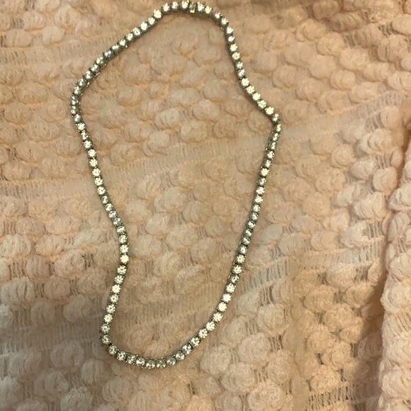 Rhinestone necklace - Picture 2 of 11
